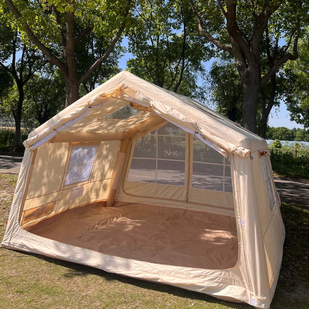 

Inflatable Outdoor Tent Modern Style Glamping Waterproof 8㎡ Tent Tente Gonflable for Camping Use Wholesale Price