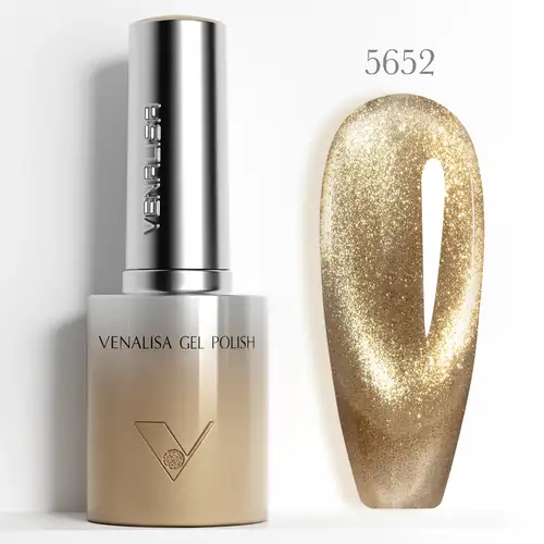 1pc Venalisa 10ml Nail Gel Polish Round Brush HEMA FREE TPO FREE Soak Off Sparkle Cat Eye Gel Lacquer Soft Texture Gel Varnish - Image 16