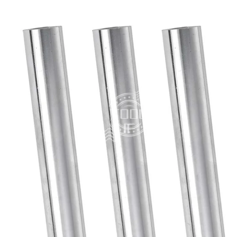 45 # 견고한 크롬 도금 막대 부드러운 샤프트 유연한 견고한 선형 샤프트 가이드 로드 레일 피스톤 로드 DIA3-20mm 500mm 길이