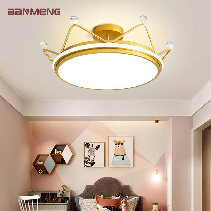 

Nordic LED ceiling lamp modern ceiling light 90W 122W Crown shape indoor lighting home decor living room bedroom light fixture