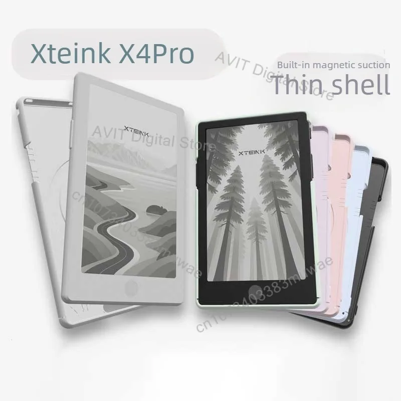 For Xteink X4Pro Ink Reader Replacement Shell FDM 3D Printing PLA Material 11g Light and Thin Design Anti Fall Hard Shell