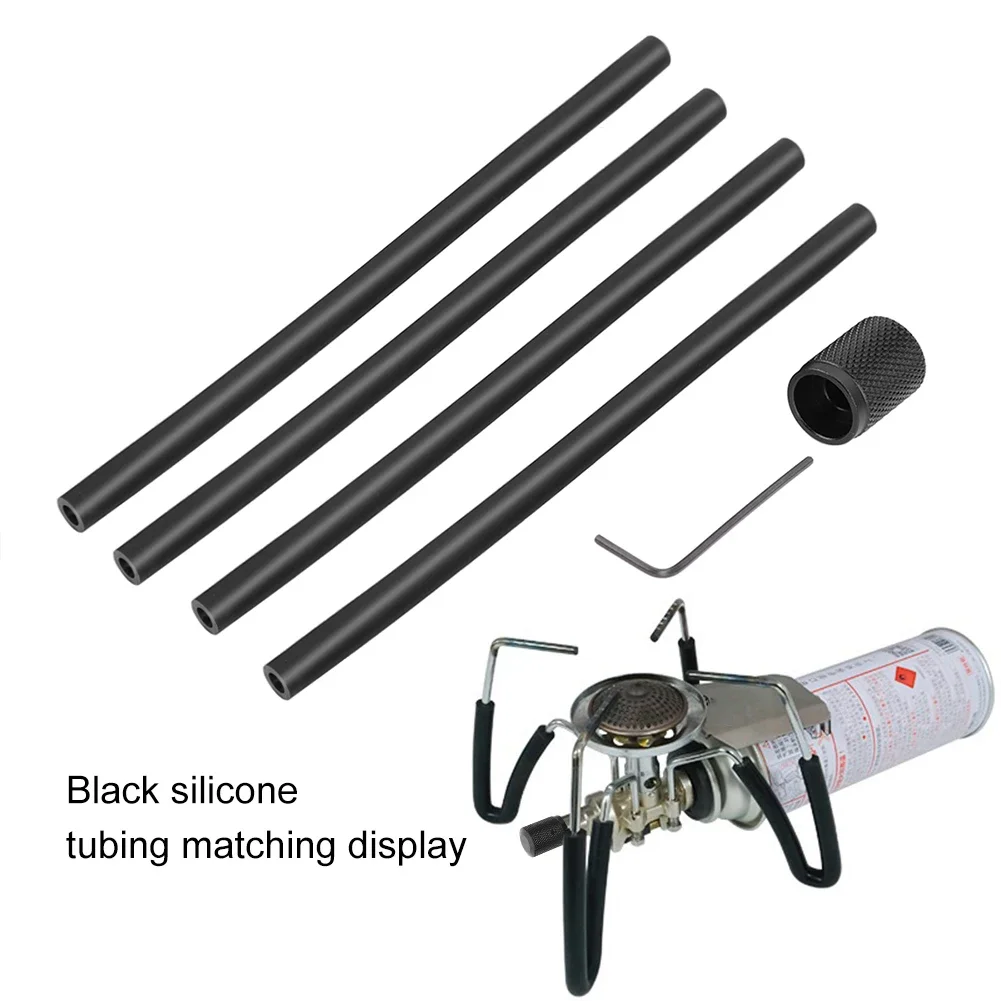 Firepower Knob Adjustment Switch Replacement Heat Resistant Silicone Hose Pipe Sleeve Spider Stove Accessories for SOTO-310/340