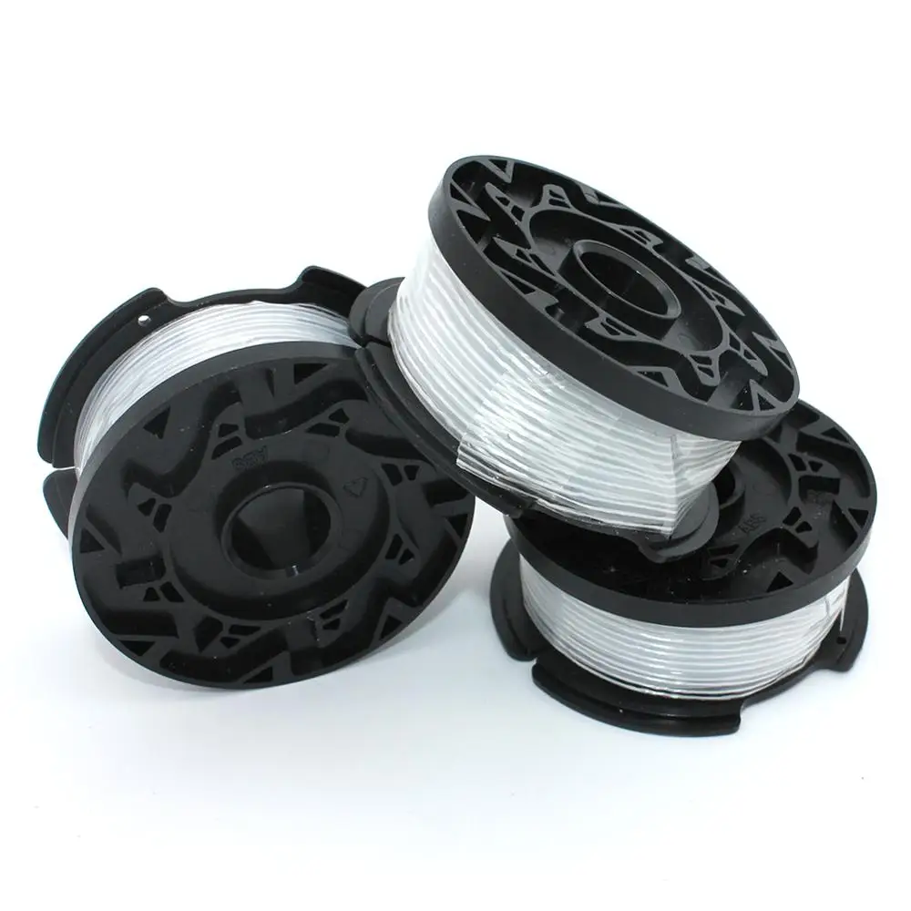 Carretel e Linha Fit para Black & Decker GLC13 3PK GLC1423 GLC2000 GLC2500 GLC3000 GLC3630L GLC120 GLC14 GLC1423 GLC1823L GLC1825