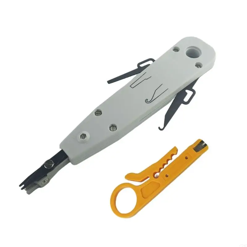 Down Tool Untuk Telekomun Telekomunikasi RJ11 Dampak Ethernet LAN Networking Cat5