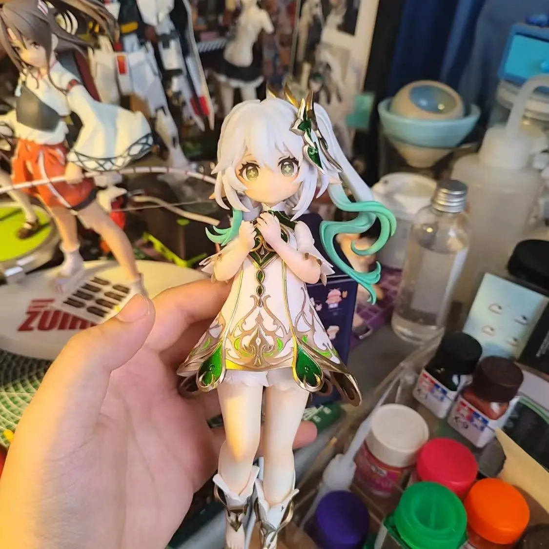 ناهيدا أقل لورد كوسانالي الشكل جينشين تأثير أنيمي الشكل لطيف ناهيدا أرقام 21 سنتيمتر البلاستيكية جمع نموذج اللعب الهدايا