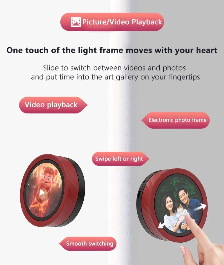 Picture 6: ESP32 S3 1.8 inch Round Touch Rotary Screen Development Board Smart home Knob Display 1.8inch Display LVGL for Arduino