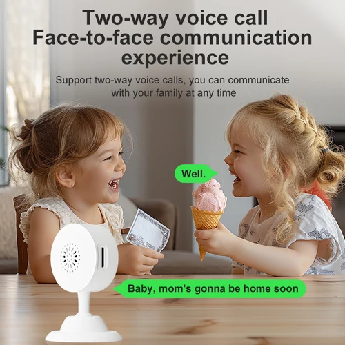 Imagen 2 del producto Xiaomi-cámara WiFi 4K, Monitor de seguridad inteligente para el hogar, visión nocturna, Audio bidireccional, almacenamiento en la nube, Mini videocámaras portátiles para bebé y mascota