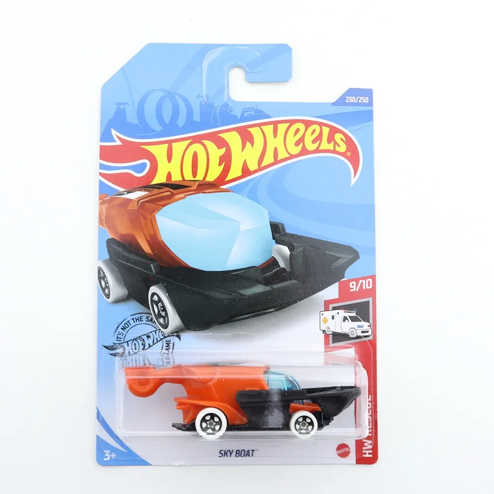 2019-165 SKY BOAT Original Hot Wheels Mini Alloy Coupe 1/64 Metal Diecast Model Car Kids Toys Gift