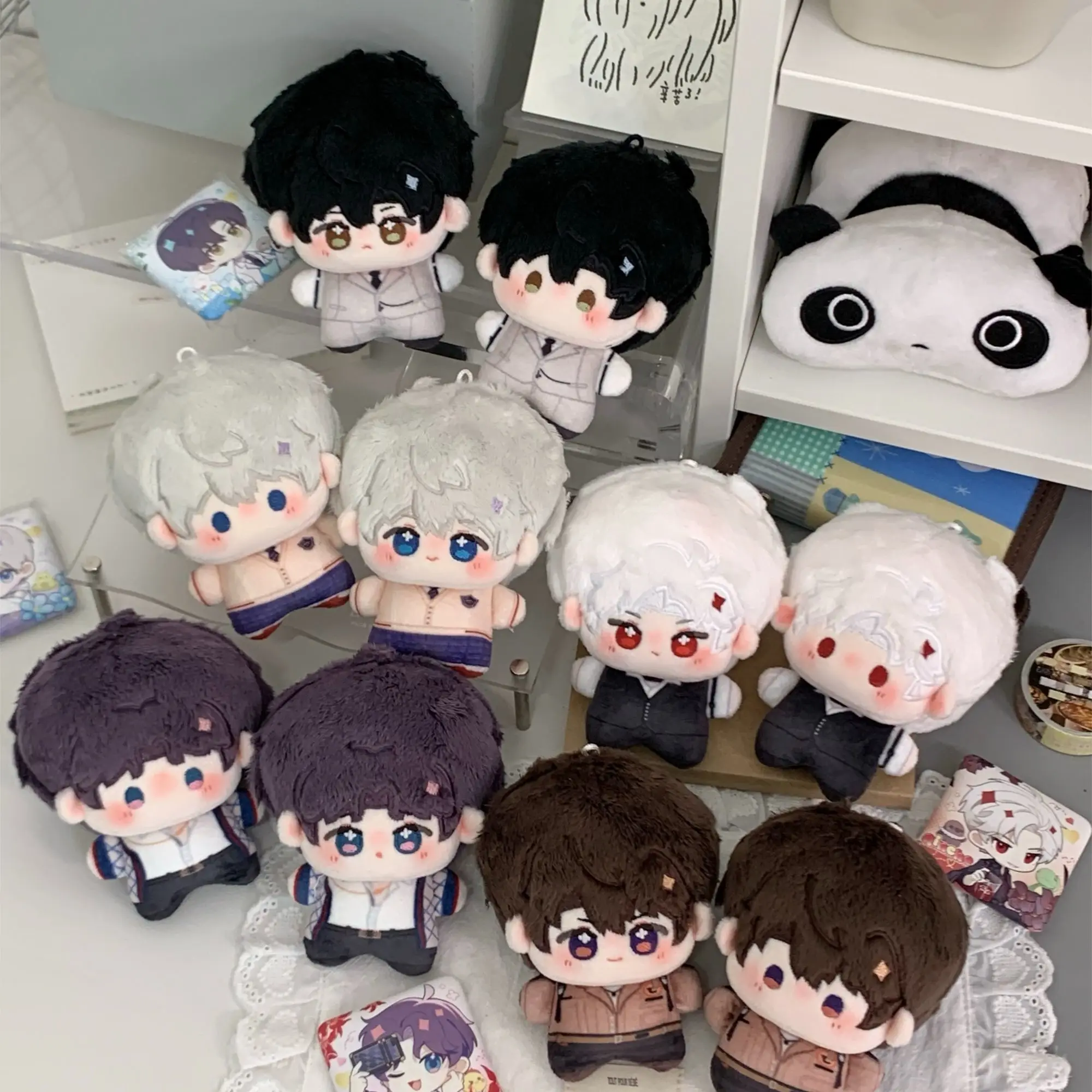 10 cm Love and Deepspace Xavier Zayne Sylus Cute Cotton Plushies Anime Peluche Zaino Portachiavi collezione Regali di Natale