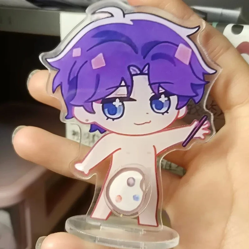 Game Love And Deepspace Xavier Zayne Rafayel Sylus Cosplay Acrylic Figure Stand Kawaii Rotate Standing Plate Ornament Accessory image 5