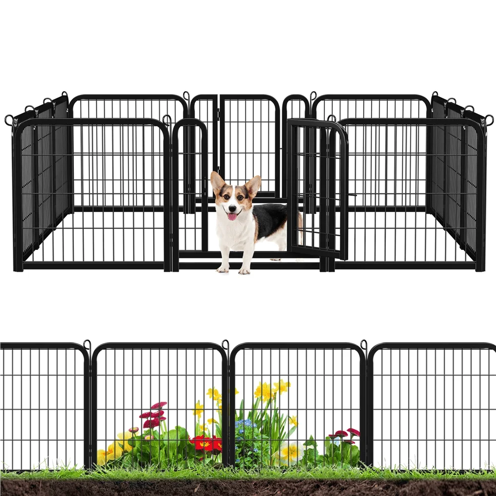 

1PC Modern Dog Cat Exercise Barrier Dog Playpen Panels For Outdoor Indoor