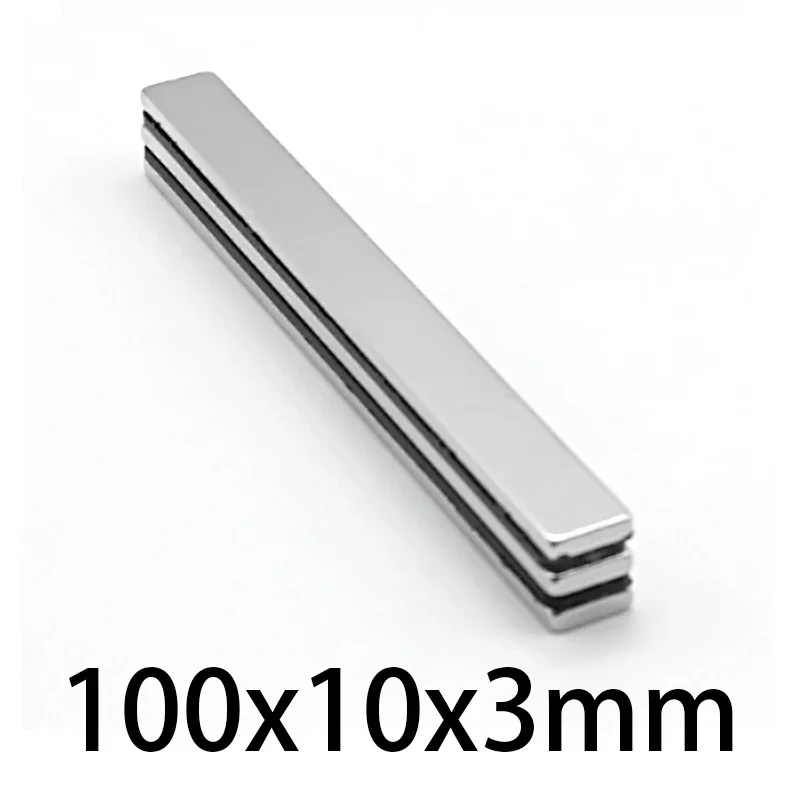 100x10x3mm Strong Magnet 100*10*3mm Block Magnets Powerful magnetic 100X10X3 For Home Refrigerator,Office,DIY image 3