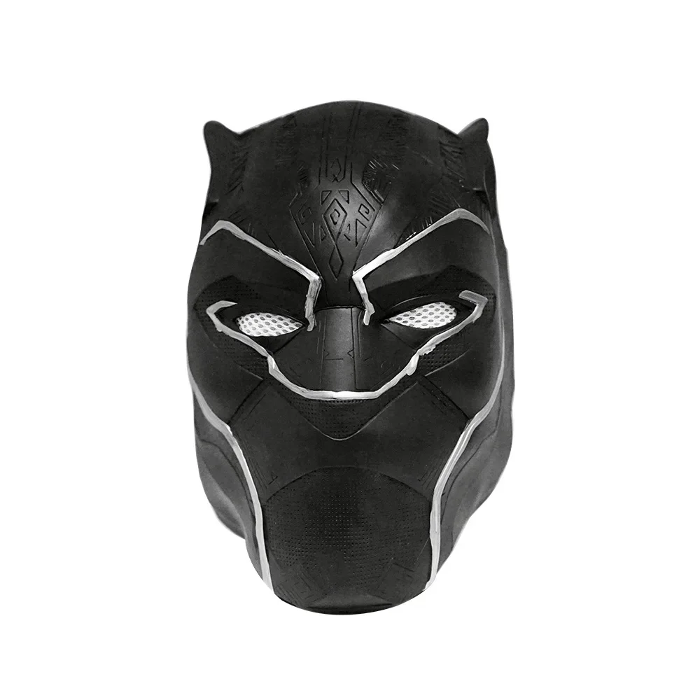 アニメブラックパンサースーパーヒーローコスプレマスクラテックスパンサーマスクコスプレヘルメットフルフェイスマスクハロウィンパーティーコスプレ衣装