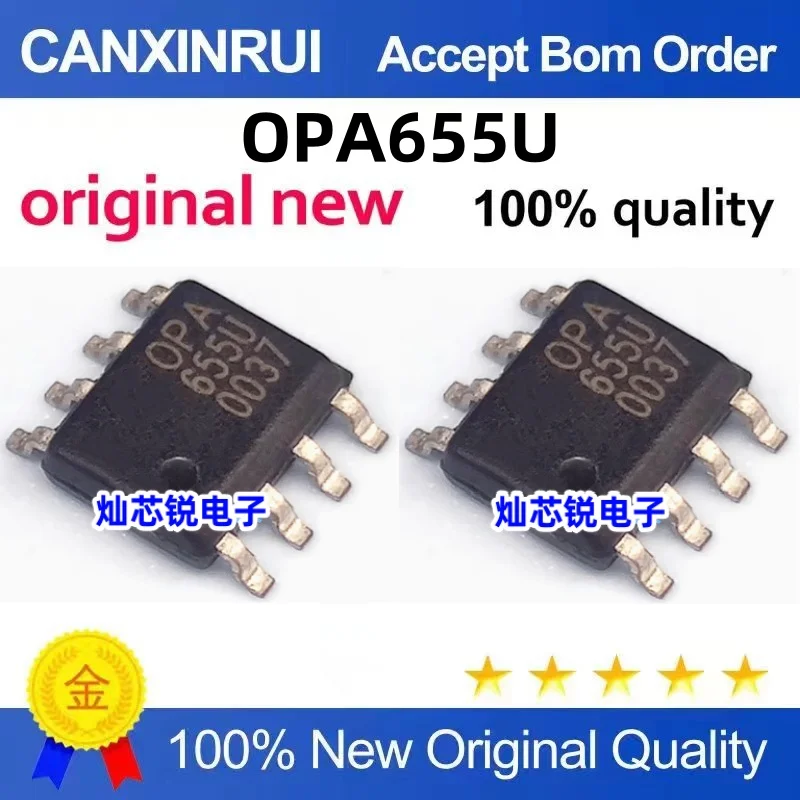 

（10 pieces）OPA655U OPA655 SOP-8 Wideband FET Input Op Amp