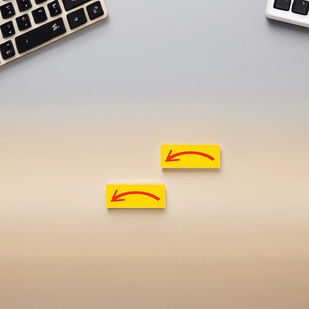 

40 Pcs Logo Stickers Self Adhesive Indicator Sign Sticky Parking Control Social Decal Label