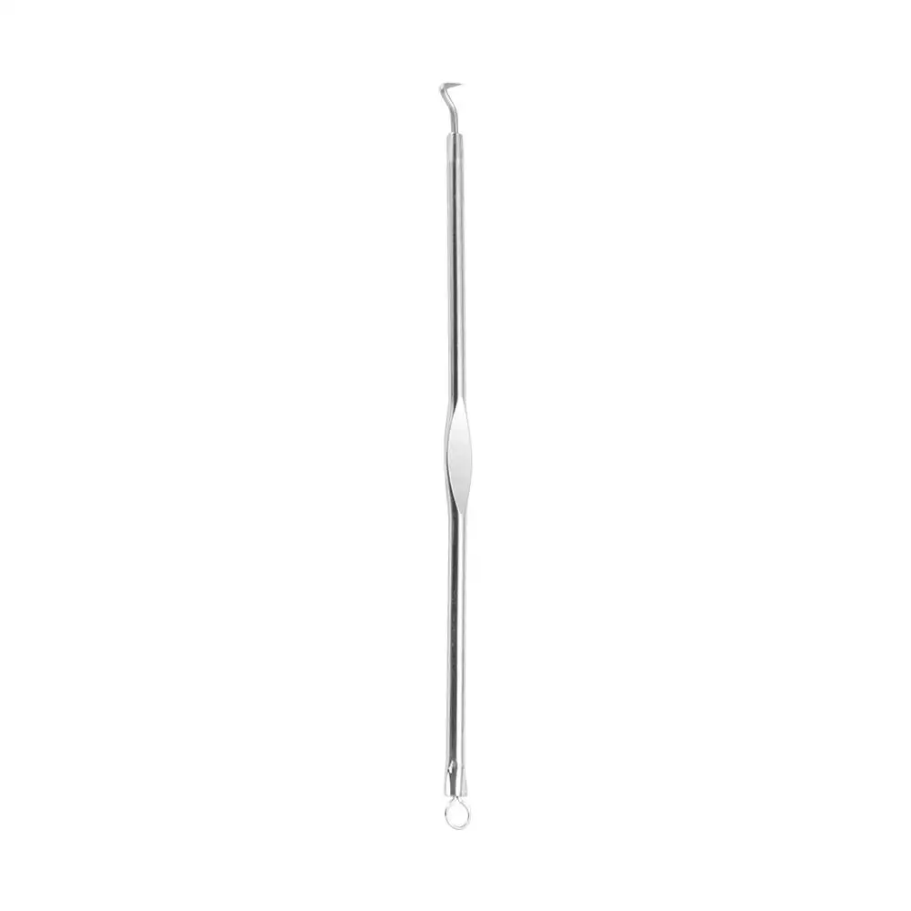 Stainless Blackhead Removal Needles Silver Acne Treatment Pore Cleanser Needle Hook Durable Rose Gold Black Head Pore Cleaner