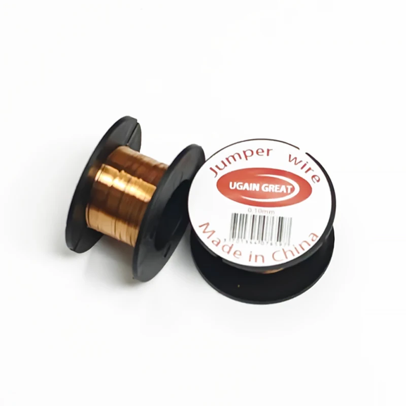 0.1mm 5pcs Soldering Wire PCB Link Jumper Wire Maintenance Jump Line for Mobile Phone Computer PCB Welding Repair Tools