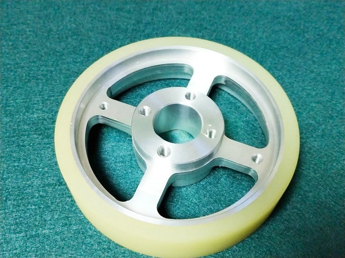 Spoked Upper Brake Shoe 100x20x22mm A290-8119-X618 For Fanuc  Wire EDM machine