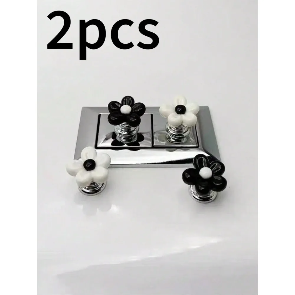 

Floral Cartoon Toilet Flush Handle, Flower-Shaped Toilet Flush Button, Toilet Tank Button, Flower-Shaped Toilet Presser, Toilet Flush Button Push Rod Tool, Creative Flower Drawer Cabinet Handle, - Easy To Press, Stylish Bathroom Accessory, Adds An Elegant