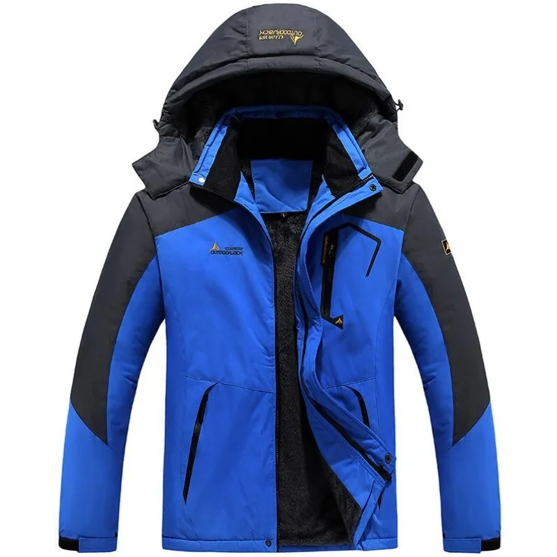 

Зимняя парка, мужская ветровка, толстые теплые ветрозащитные шубы, мужские куртки-анорак с капюшоном, мужские зимние куртки