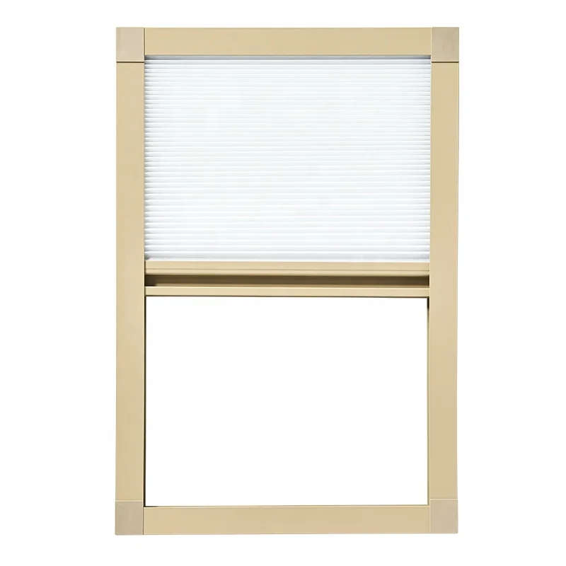 Blackout Roller Shutters Blinds Cellular Shades Green Room Sun Roof Blinds Manual Honeycomb Skylight