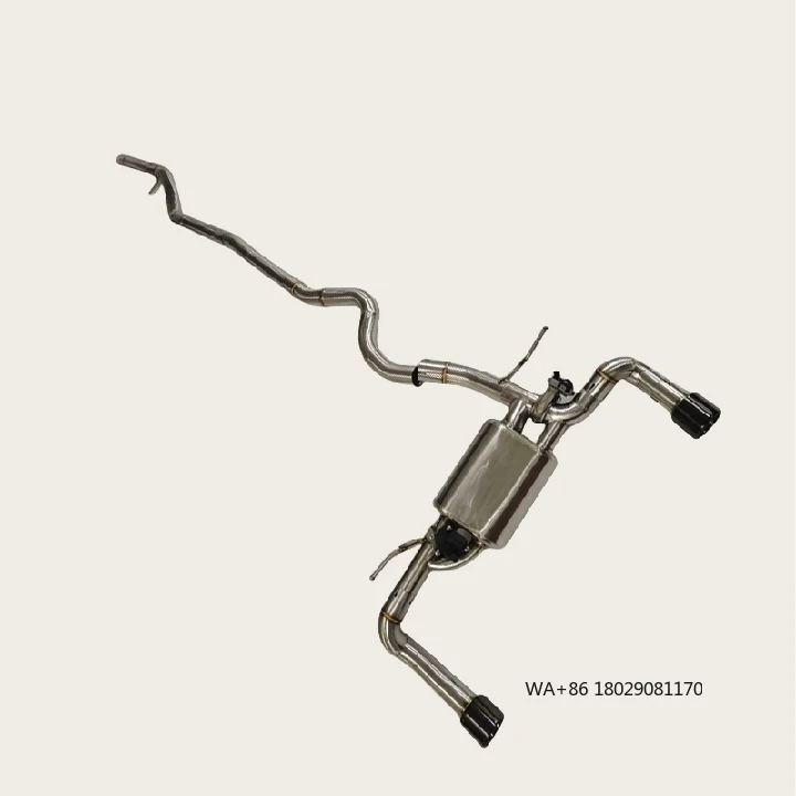 

Catback Exhaust Modified MP Rear Bumper for F35 320Li F30 F35 2.0T Remote Control Valved Muffler Tips