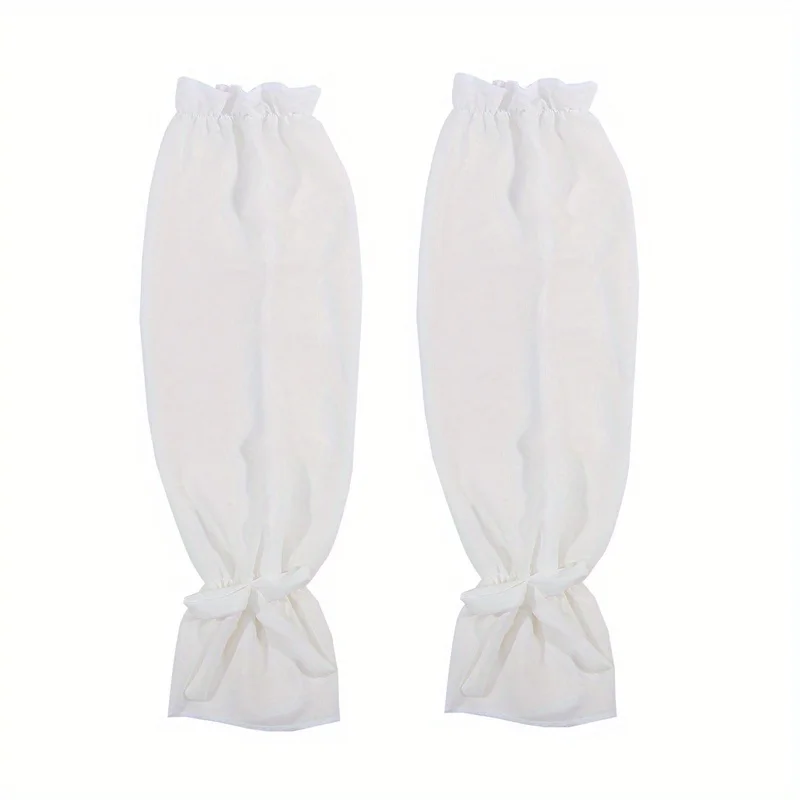 1Pair Cute and Sweet Cycling Windproof Summer Sunscreen Bow Arm Sleeves Ice Sleeves