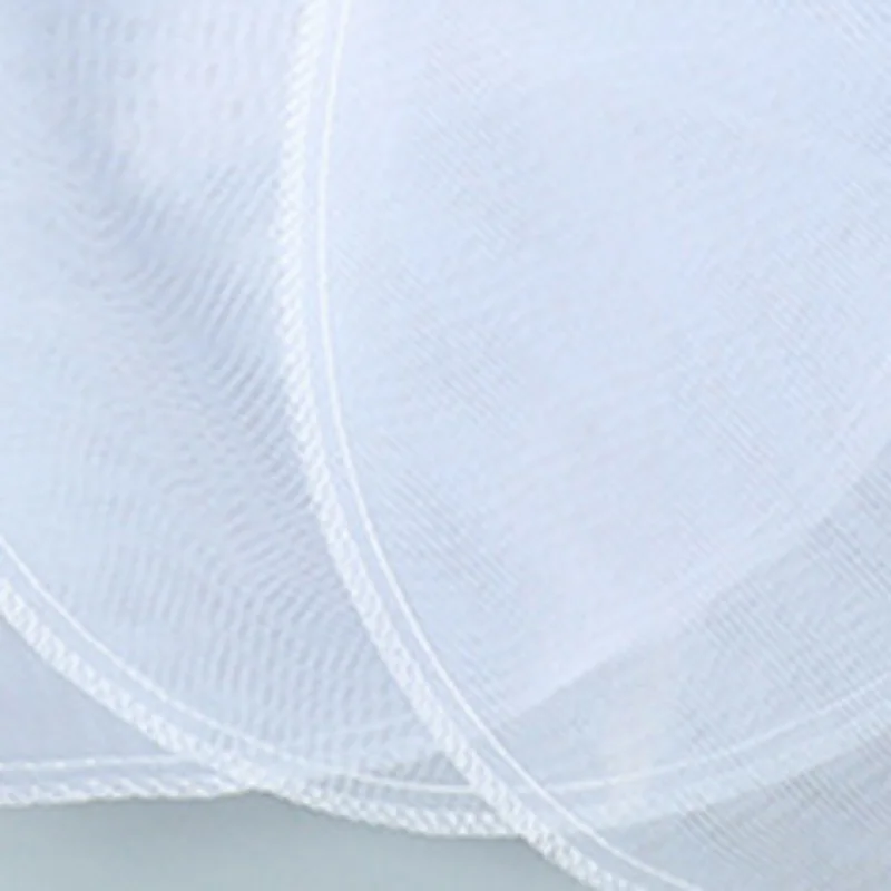 

5Pc White Nylon Paint Strainer Bags Top Opening Paint Strainer Bags Paint Screen Net Home Decoration Paint Screen Net Filter Bag