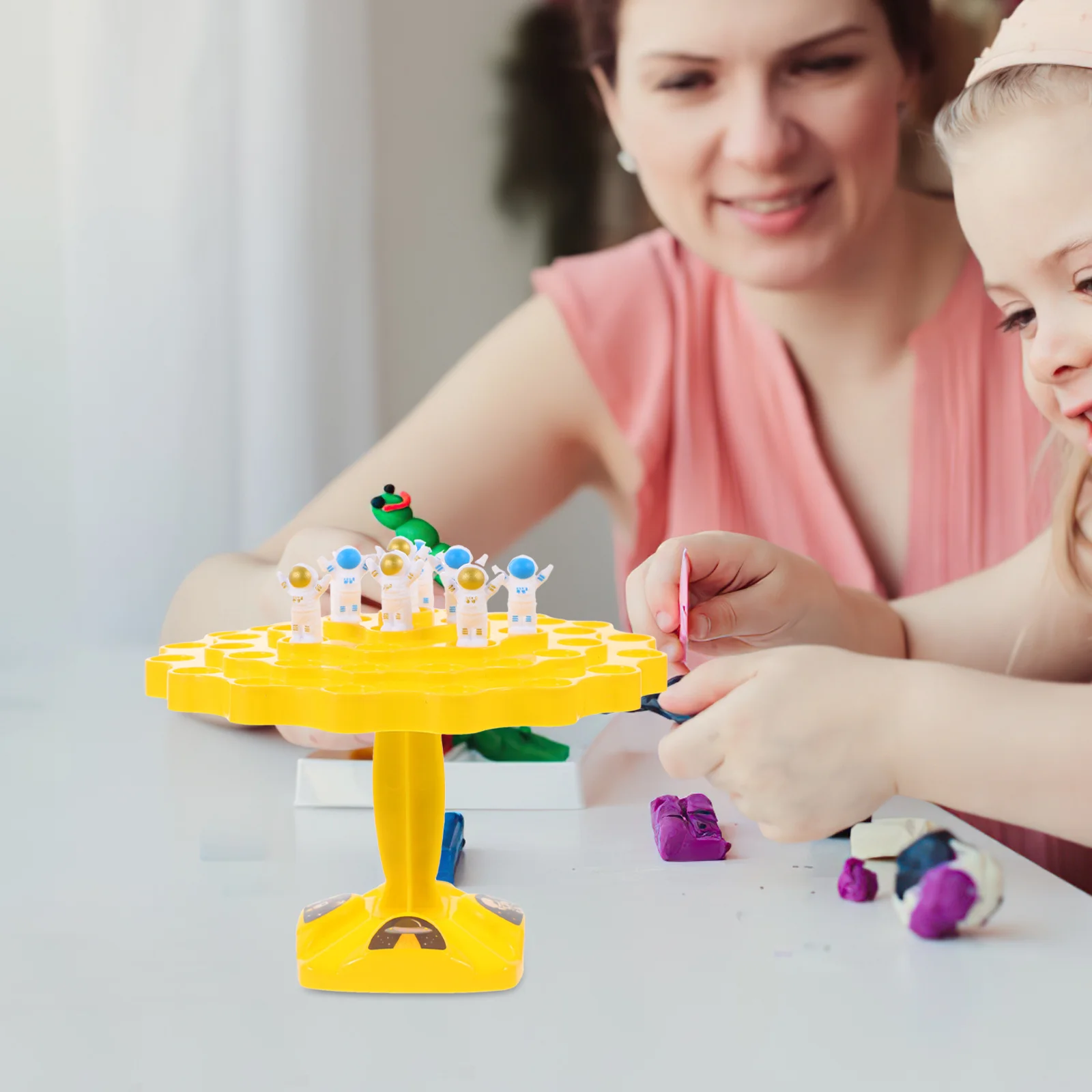 1 set 1 Set Astronaut Balancing For Kids Children Educational Plaything Toddler Astronaut Fine Motor Skills