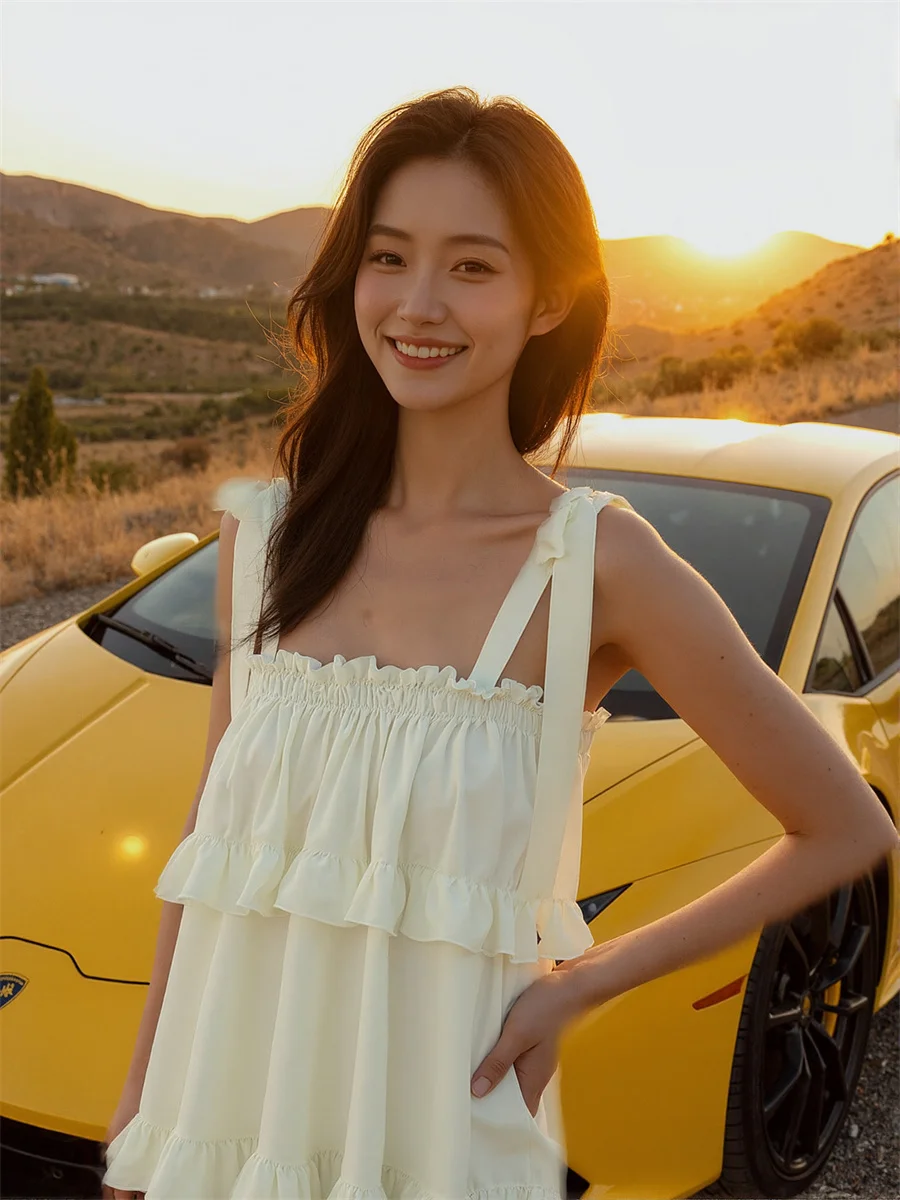 الدبابات كاميس المرأة مطوي ثنى مزدوج كشكش تنحنح Bowknot التعادل أسود أبيض المرقعة شيك سليم صالح كلوبوير المحاصيل