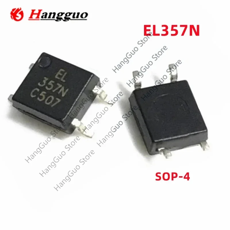 100PCS/Lot Original EL357N EL357N-C SOP-4 EL357 patch optocoupler