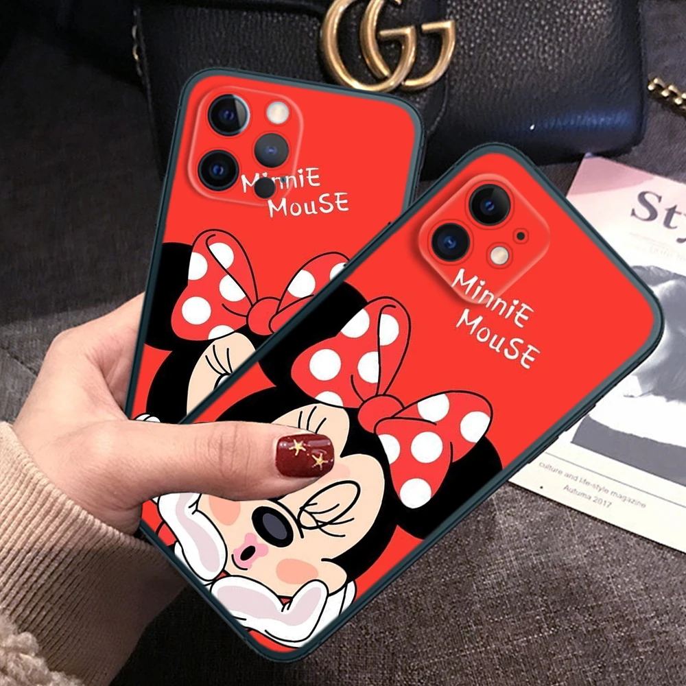 Z56 Mickey Minnie Soft Case for Huawei Y5P Y6P Y7A Y8P Y9A Y6 Y7 Y8S Y9S Y9 Prime Nova 9 9I 4E 5T 7 Mate 10 Lite 20 Pro P30