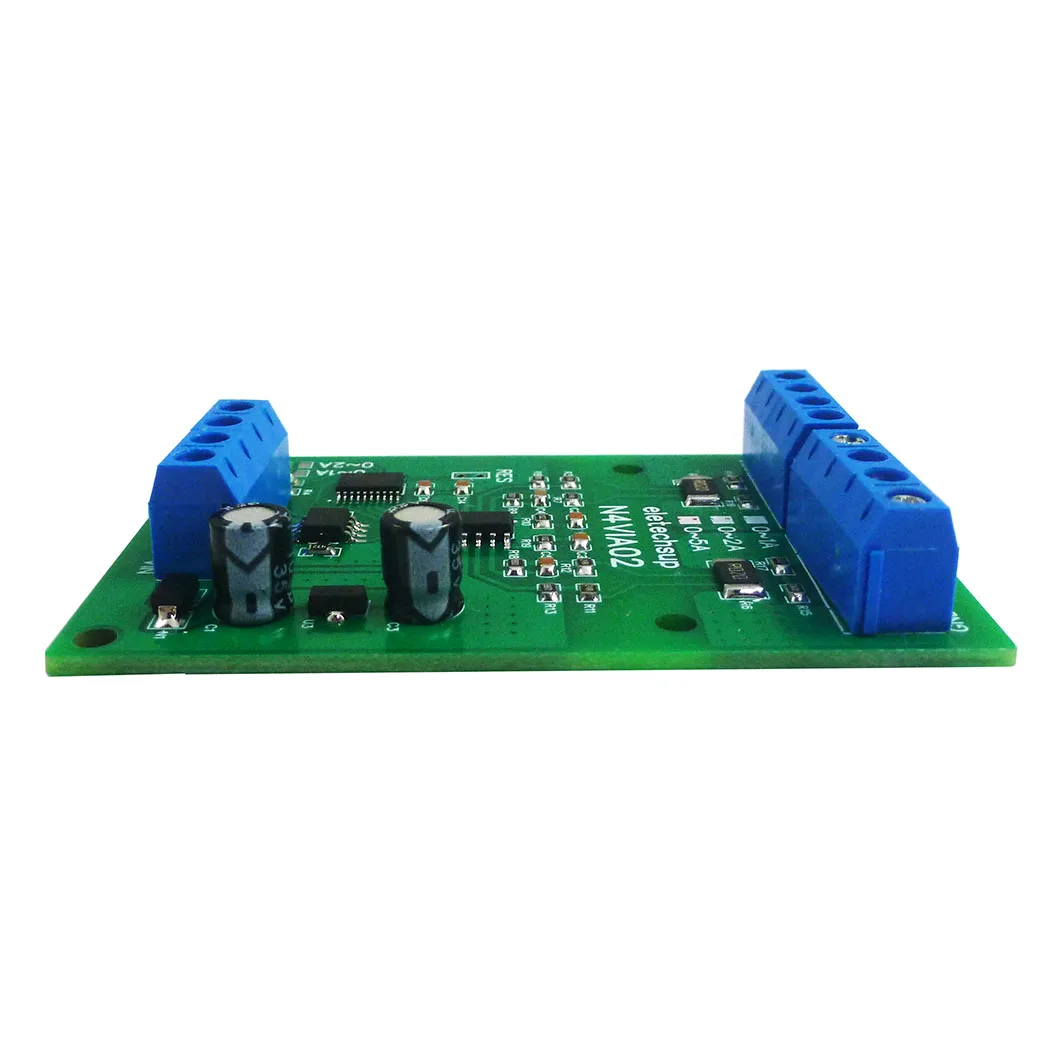 3 IN 1 RS485 Modbus RTU Current & Voltage Meters Board 0-30V Voltage signal measurement 1A 2A 5A Current Collection Module