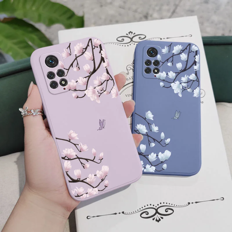 Tree Branch Phone Case For Xiaomi Redmi Note 13 12 12S 11 11S 11T 10 10A 10T 10S 9T 9 8 7 Pro Plus 10C 9A 9C 9T 4G 5G Cover