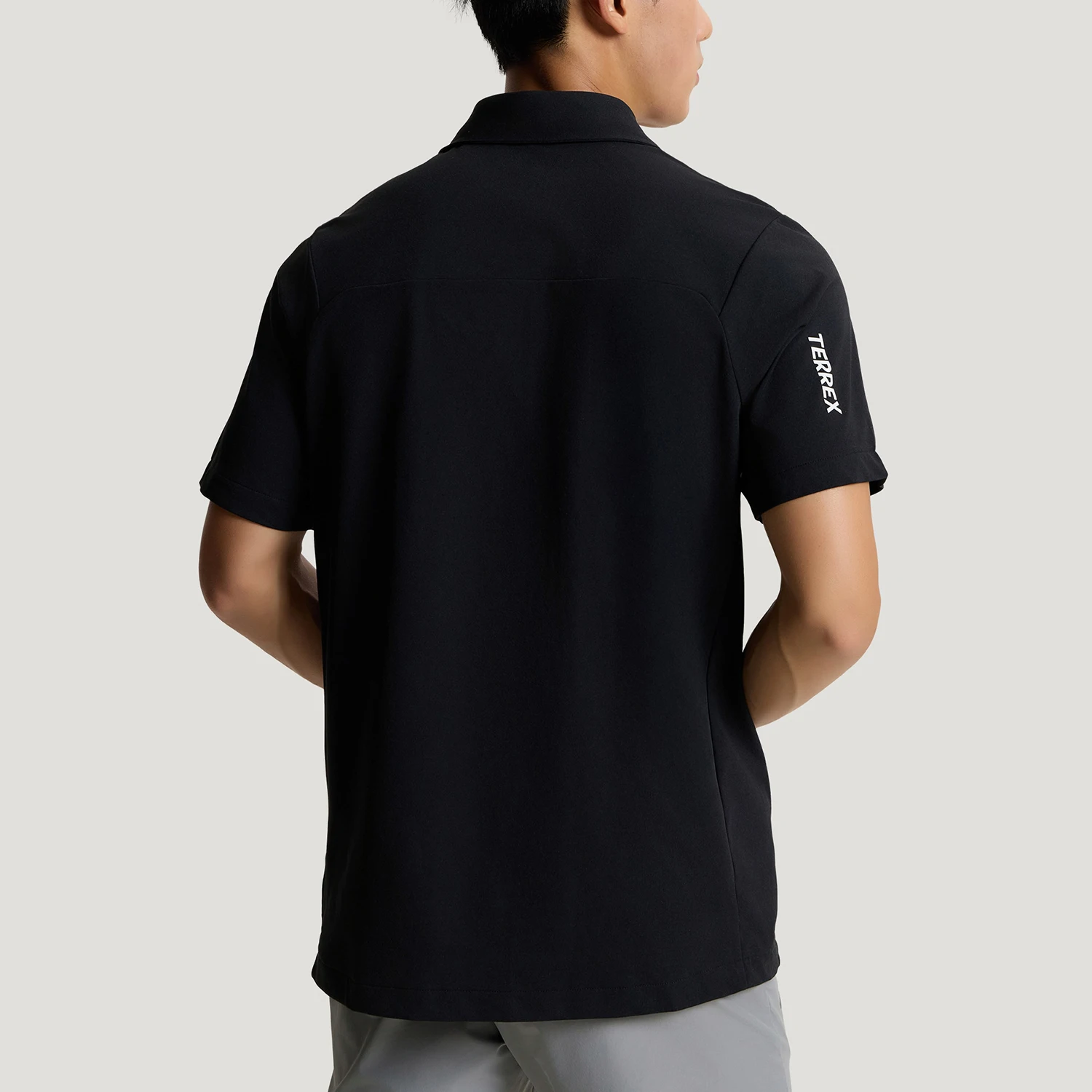Adidas genuine summer men's outdoor sports skin friendly short sleeved polo shirt KD4297