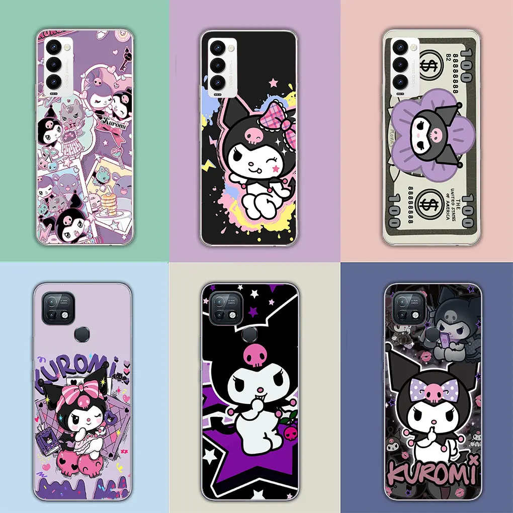 Comics Kuromi Fashion Soft Casing for Motorola Moto G13 G14 G53 G54 G62 G72 G82 G84 E13 E20 G42 G32 G23 G22 Phone Cover Case