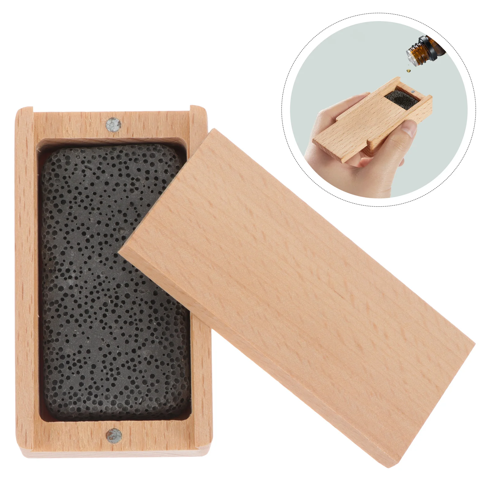

Portable Aroma Diffuser Car Aroma Diffuser Wooden Aroma Diffuser Aroma Diffuser With Stone For Purifying Home Decoration