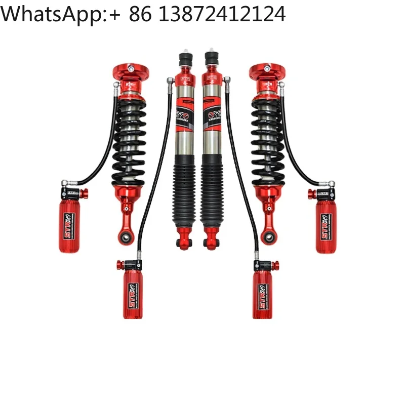 

STR Suspension Adjustable Offroad Gas Shock Absorber 4x4 2'' Lift Kit for Prado 120 FJ Cruiser 4Runner Fortuner