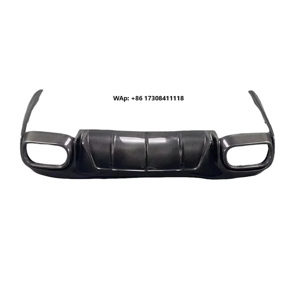 HOT SALE  B Style Carbon Fiber Car Bumper Diffuser for  GT 63 S Rear Diffuser