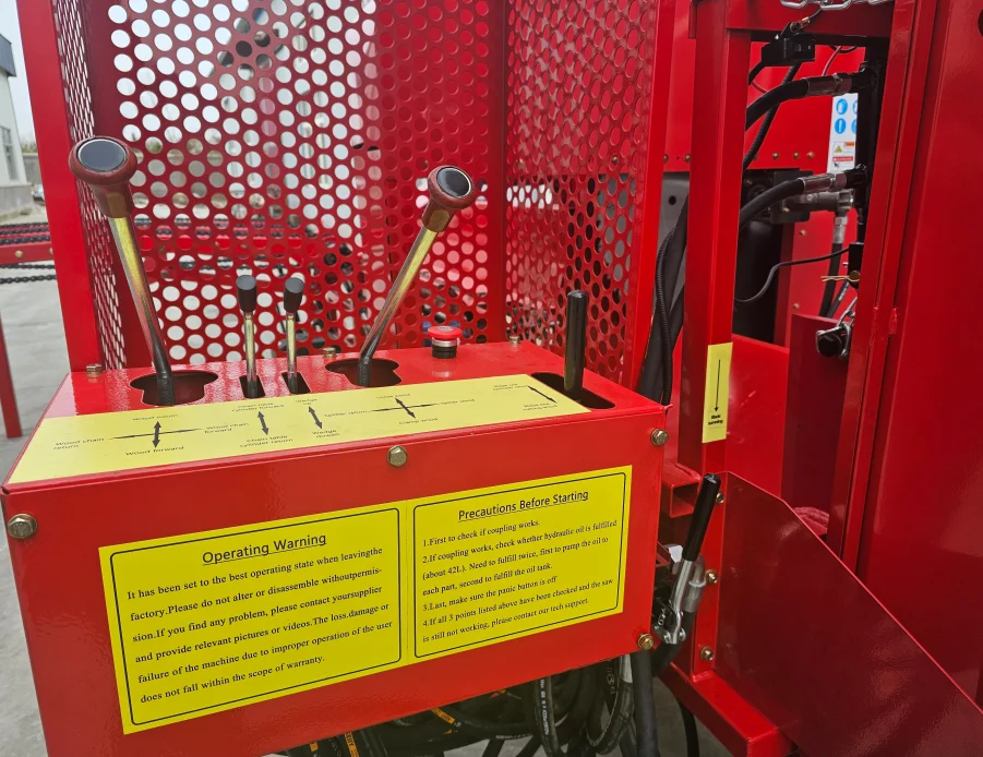2026-2026-Firewood Processor Log Splitter 50 Ton Wood Processor Firewood Chinese
