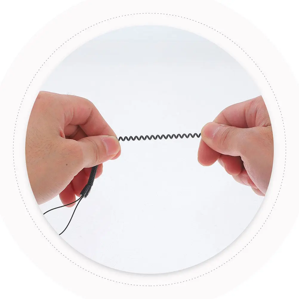 10Pcs Phone Lanyard Spring Rope Stylus Pen Leash Retractable Cord Pen Tether Anti Lost Rope for Touchscreen Retractable Cord