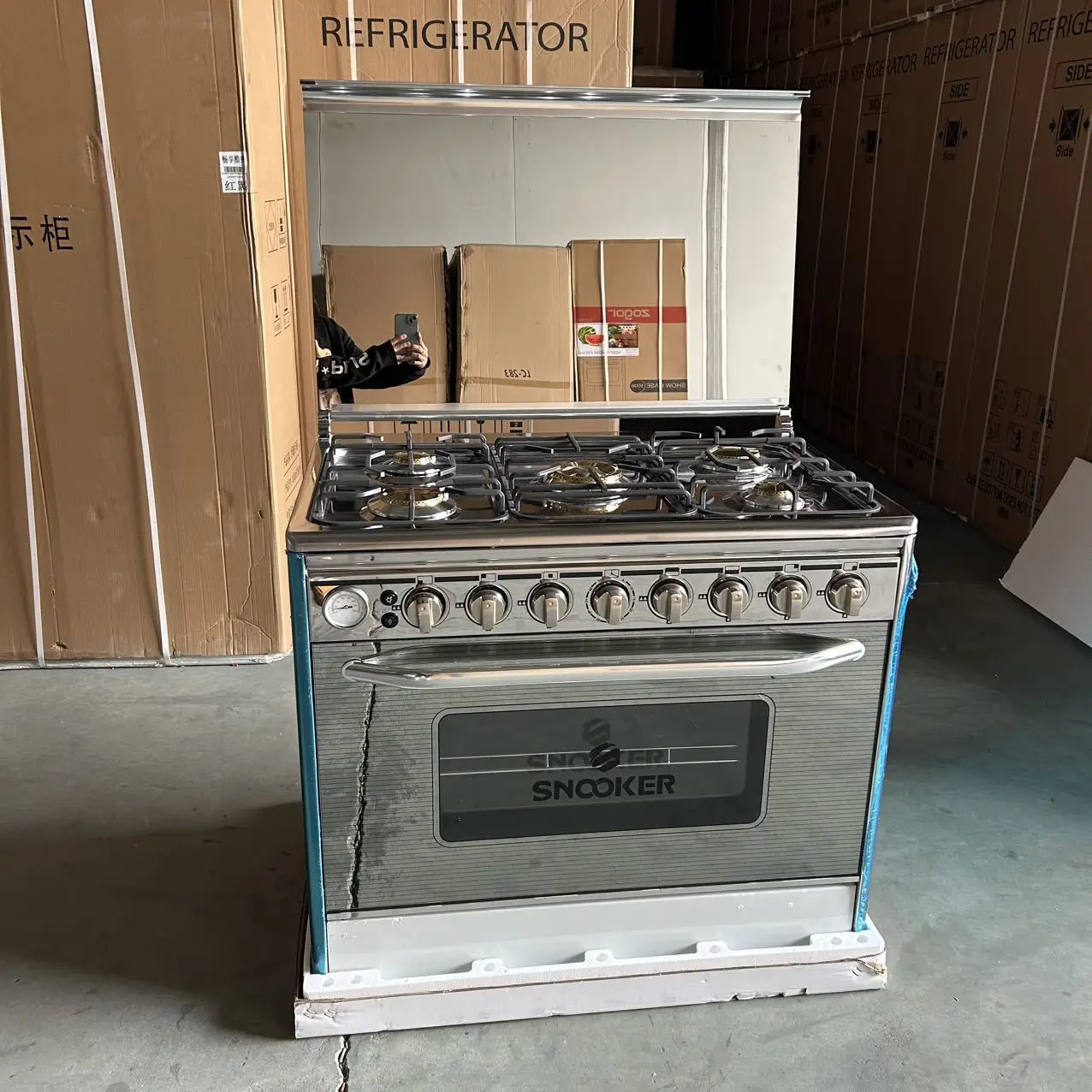 

Commercial and Household Multi-function Vertical Timer Thickened Box British Standard 5 Gas Oven