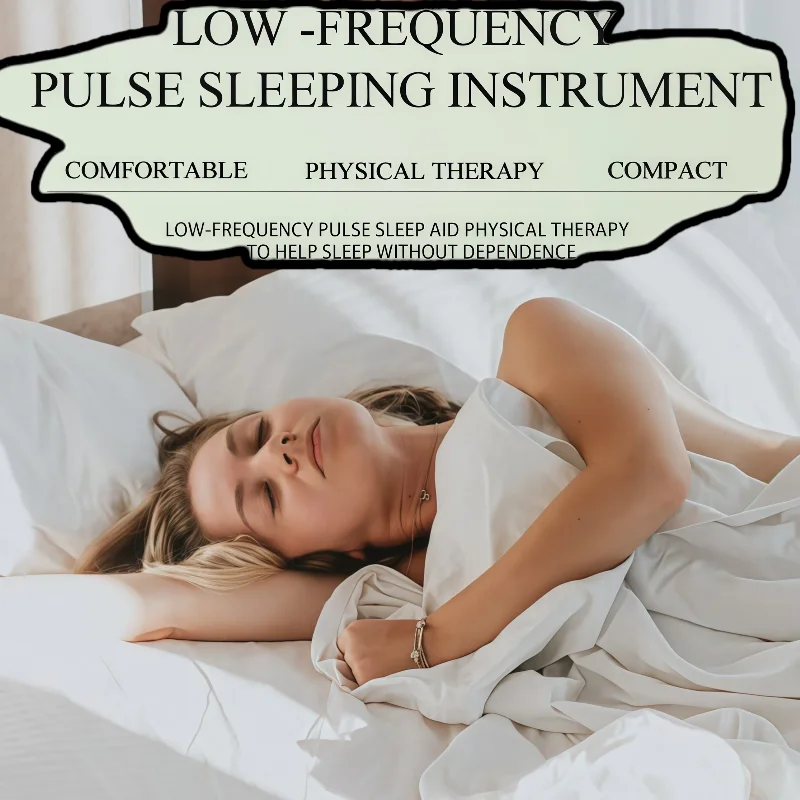 

New Sleep Aid Device Microcurrent EMS Pulse Therapy for Insomnia Relief Anti Anxiety Stress Relaxation
