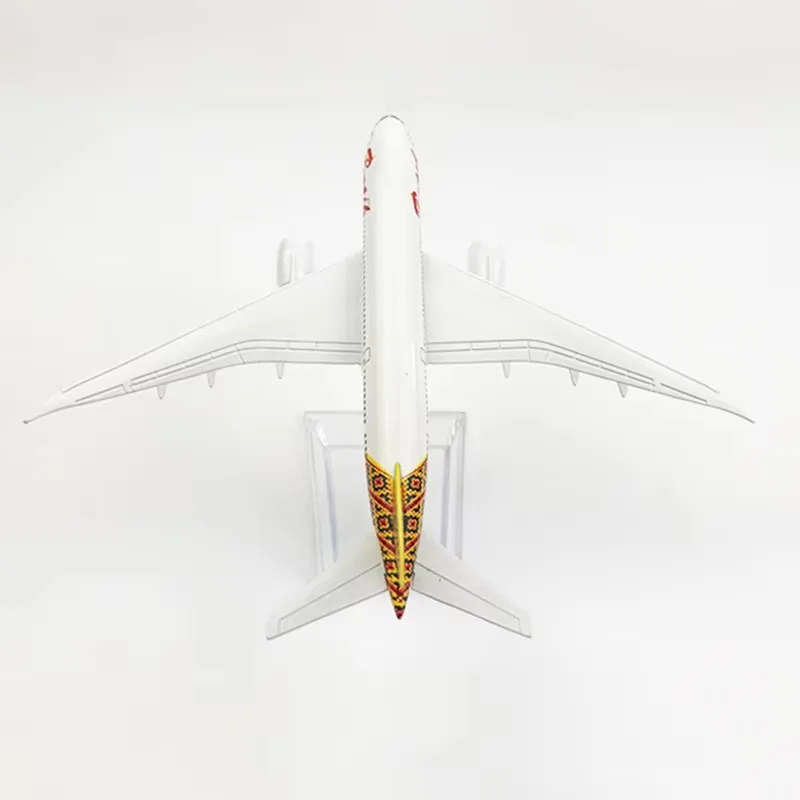 16cm Indonesia Airlines B787 Metal Aircraft Model 1:400 Simulated Passenger Aircraft Alloy Die-cast Solid Static Model Home Deco