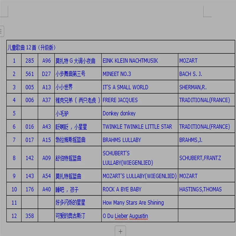 Baby Crib Bell ไม้เหมือน GRAIN โรตารี่เพลงกล่อง 12 เพลง 0-12 เดือนเตียงเด็กแขวน Bell ของเล่นมอเตอร์อุปกรณ์เสริมจี้ของเล่น