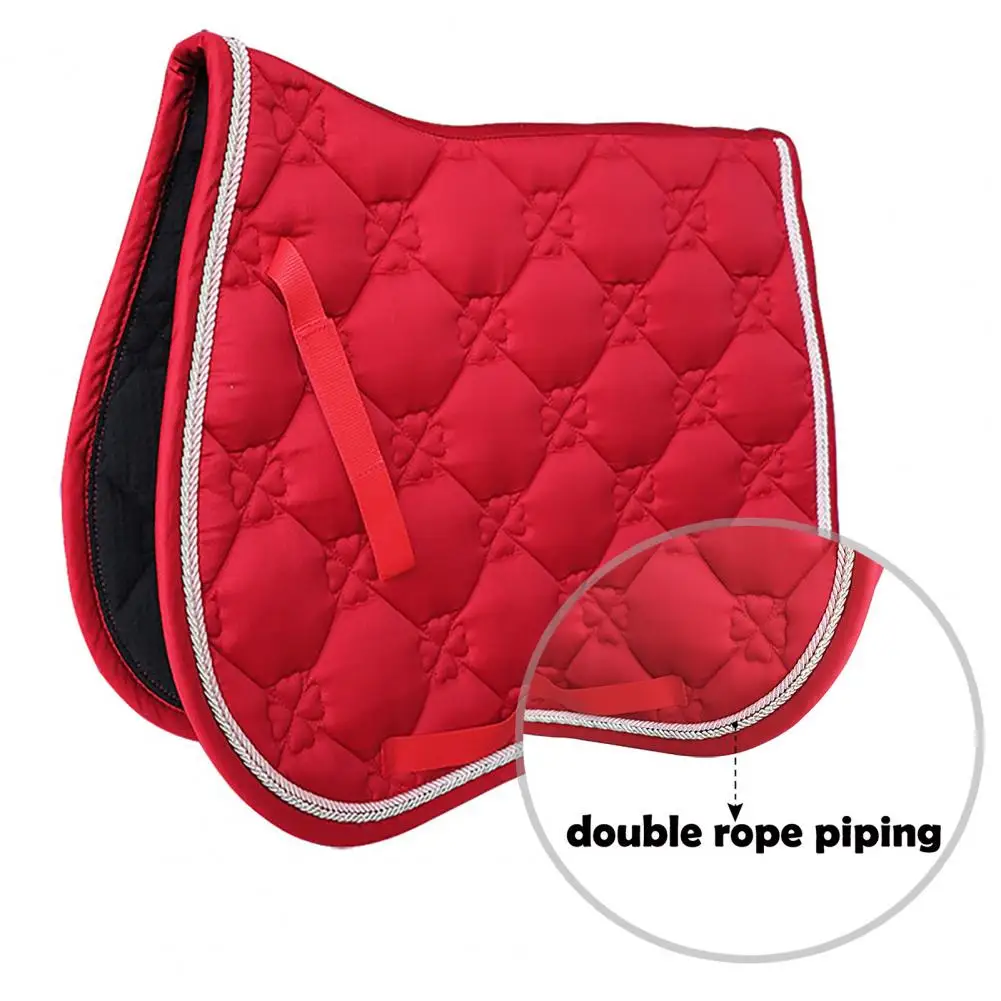 Sponge Filled Saddle Pad Soft Wear Resistant Contoured Saddle Pad for Correction Support Replacement Part for Classic Contour