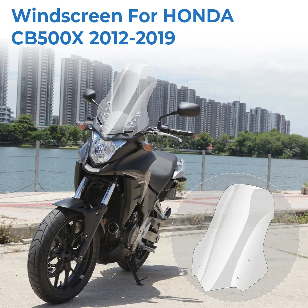 For CB500X Front Windshield Windscreen Motorcycle  Screen Wind Shield Deflector For Honda CB500X CB 500X 2016 2017 2018 2019