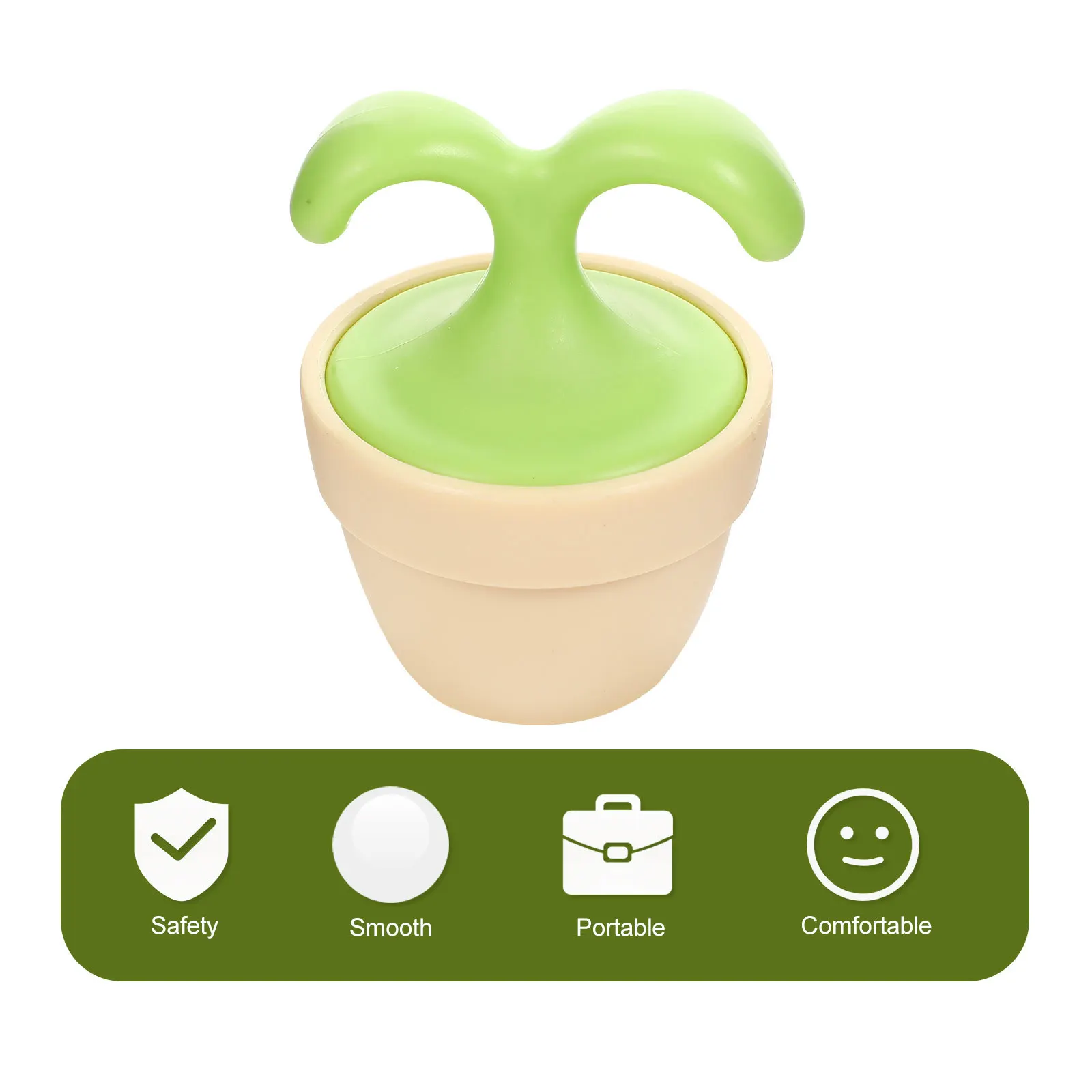 2 Buah Alat Pijat Tubuh Magnetik Bola Pijat Portabel untuk Pijat Leher, Punggung, dan Kaki