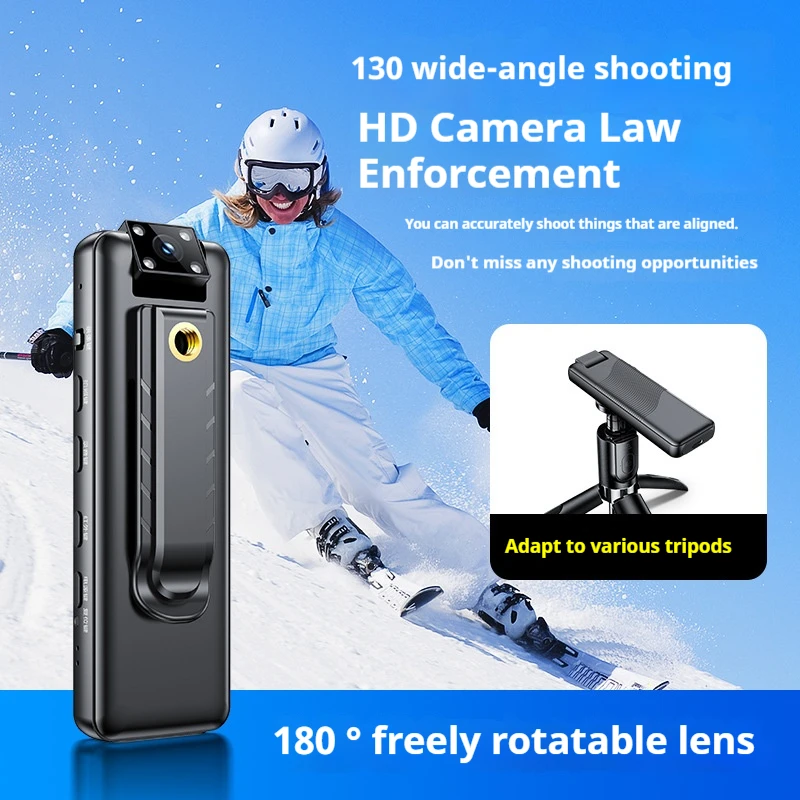 Insta180 HD Video Recorder Camera Digitais De Video Artifact Back Clip Night Vision Body Worn Recorder Action Camera