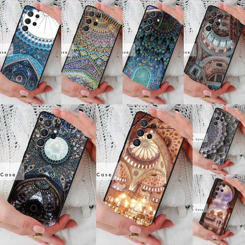 Islam Muslim Mosque Phone Cover Case for Samsung Galaxy S26 Ultra S20 FE Note 10 S24 S23 S21 S25 Plus S22